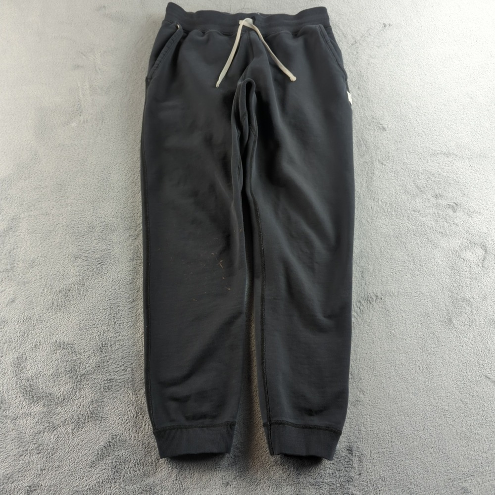 Reigning Champ Sweatpants Mens Medium Black Faded Jogger Made‎ in Canada Cotton